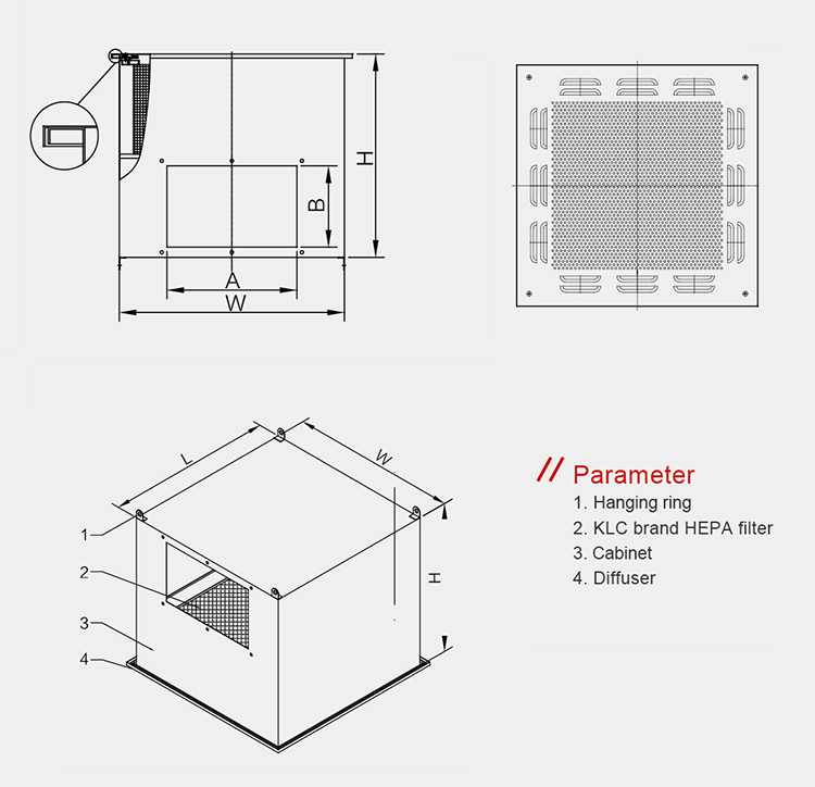 Hepa Air Filter Box