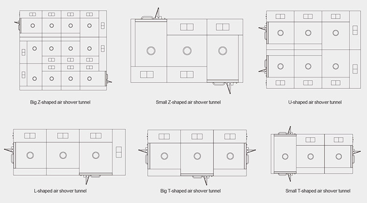 L type air shower