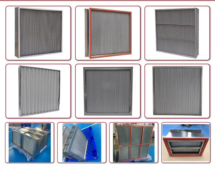 High temperature filter manufacturer