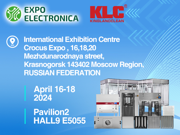 We are at booth E5055 of the ExpoElectronica 2024! Jointly explore clean rooms in the electronics industry