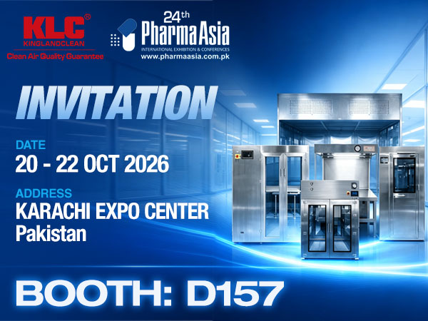 KLC cordially invite you to visit our booth D157 for discussions, meet at The 24th Pharma Asia